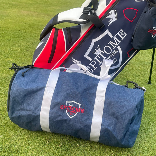 Red, White, and Blue Duffle Bag