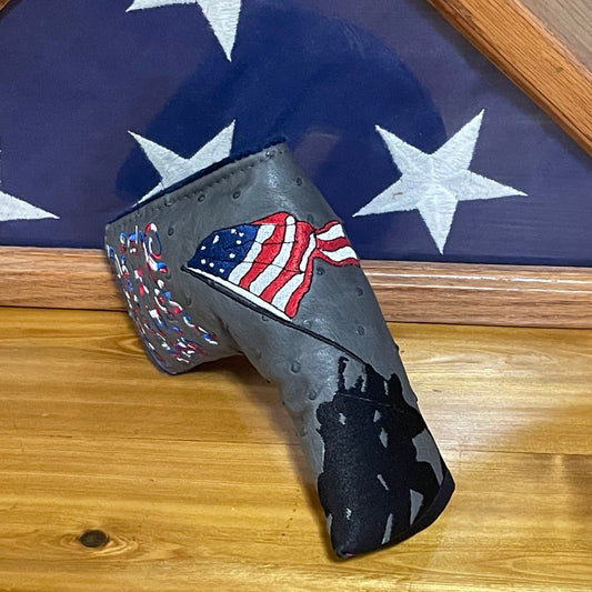 CHARITY AUCTION - Veterans Day Genuine Ostrich Blade Prototype Cover