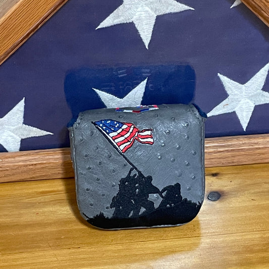 CHARITY AUCTION - Veterans Day Genuine Ostrich Mallet Prototype Cover