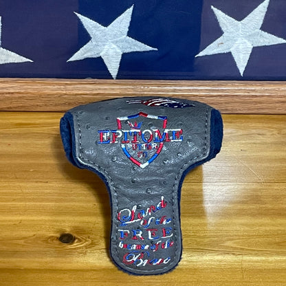 CHARITY AUCTION - Veterans Day Genuine Ostrich Mallet Prototype Cover