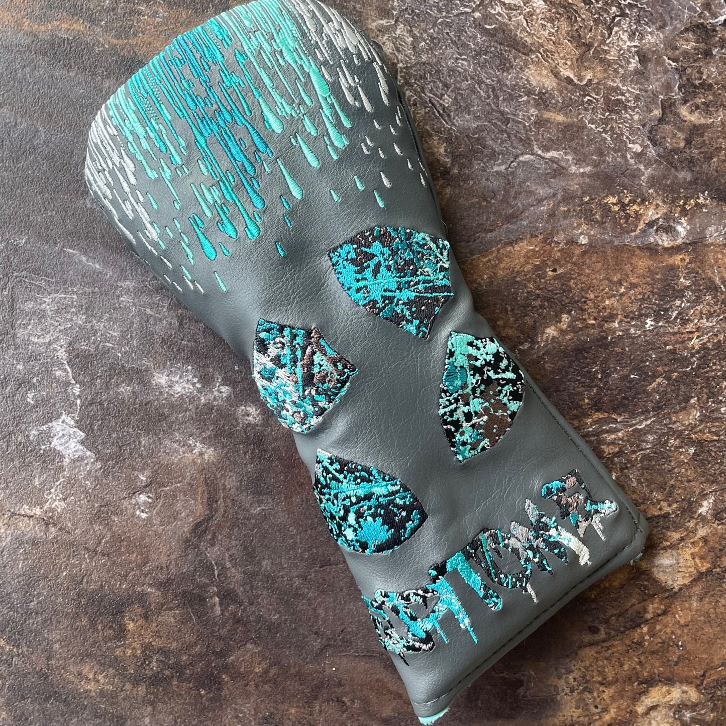 Drip Cover - Grey, Tiffany, and Teal